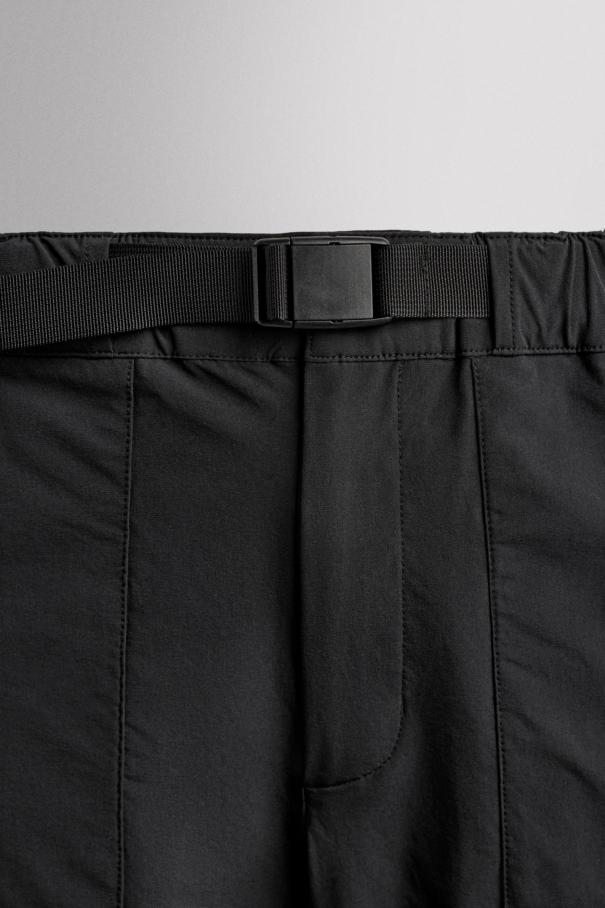 TECHNICAL PANTS WITH BELT